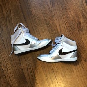 Nike Air Force wedge shoes